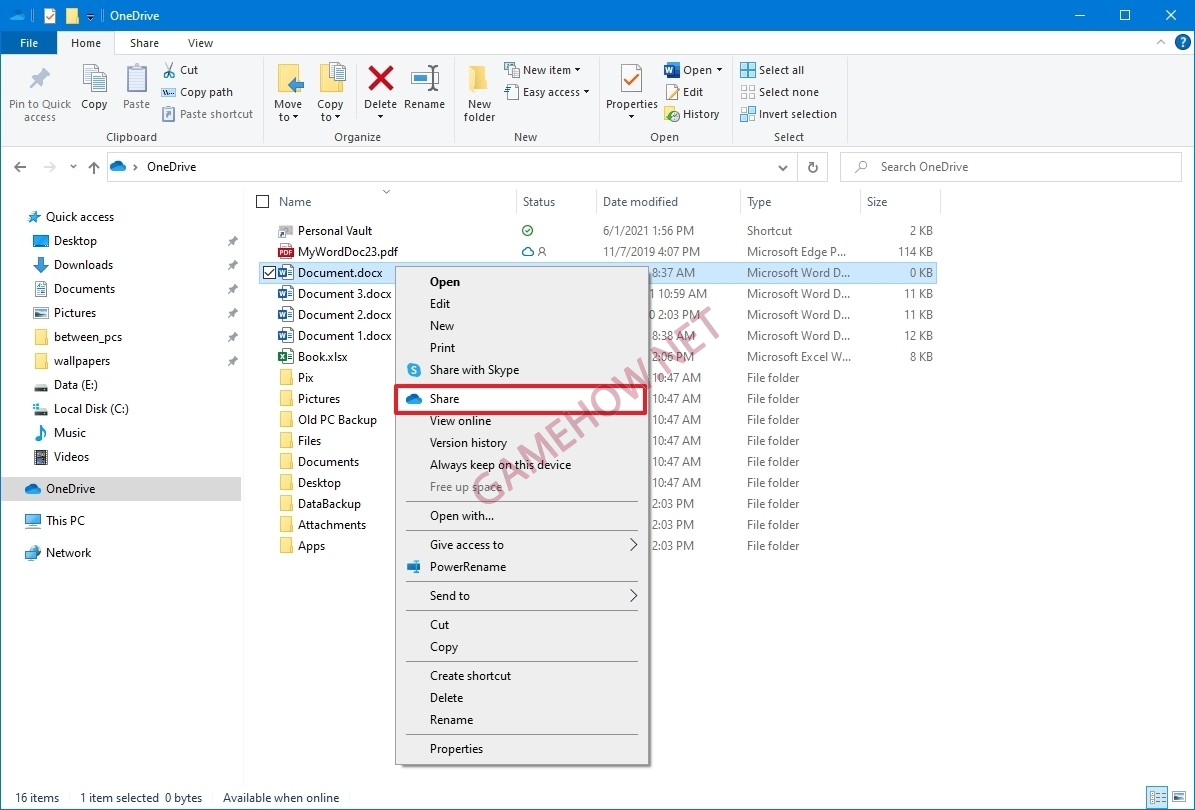cach chia se file onedrive 1 jpg