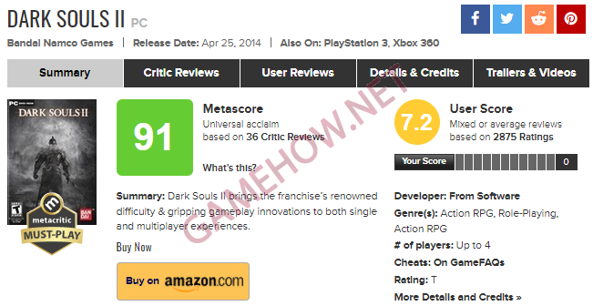 review dark souls 2 png