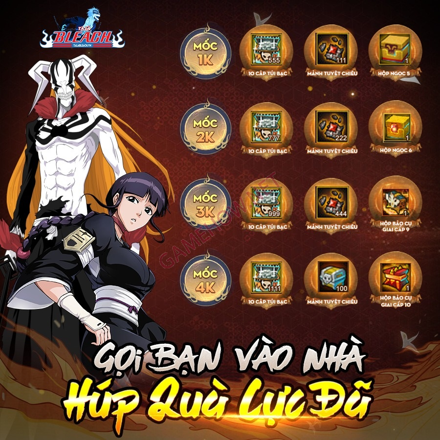 Code Ta Là Bleach mới nhất 2024, cách nhận nhập code nhận quà khủng