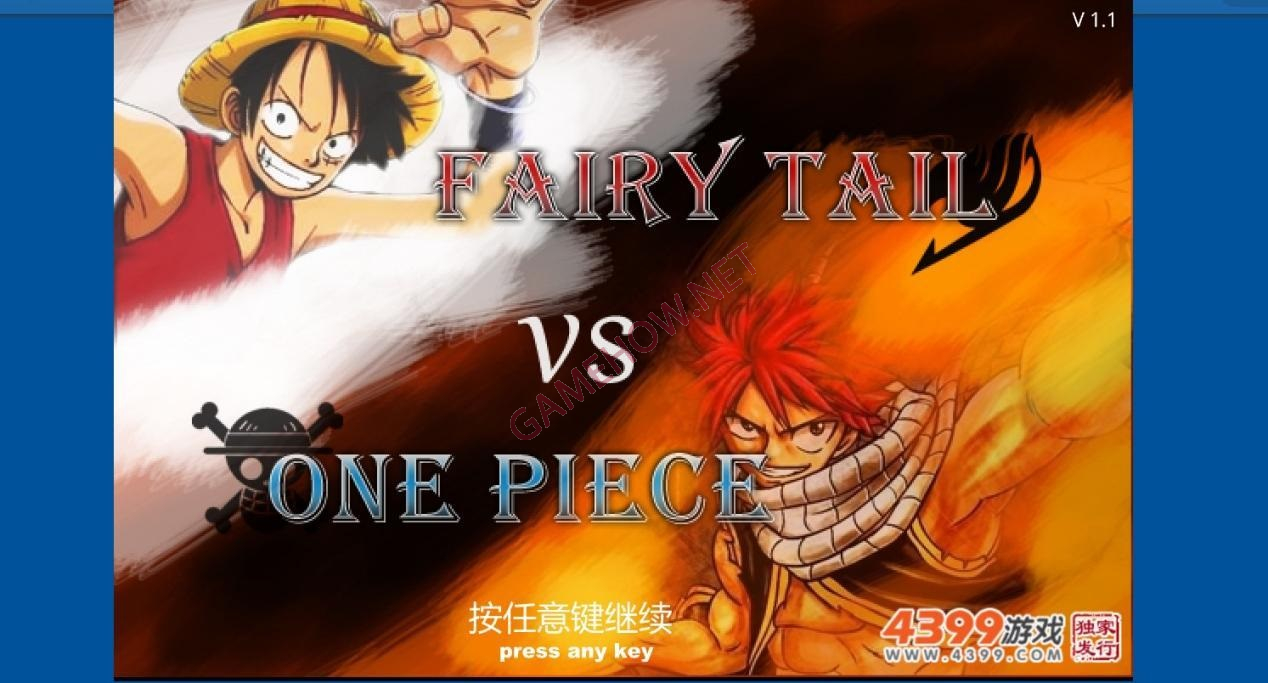 Chơi Game One Piece Vs Fairy Tail Online Hành Động Võ Thuật Cực Hay