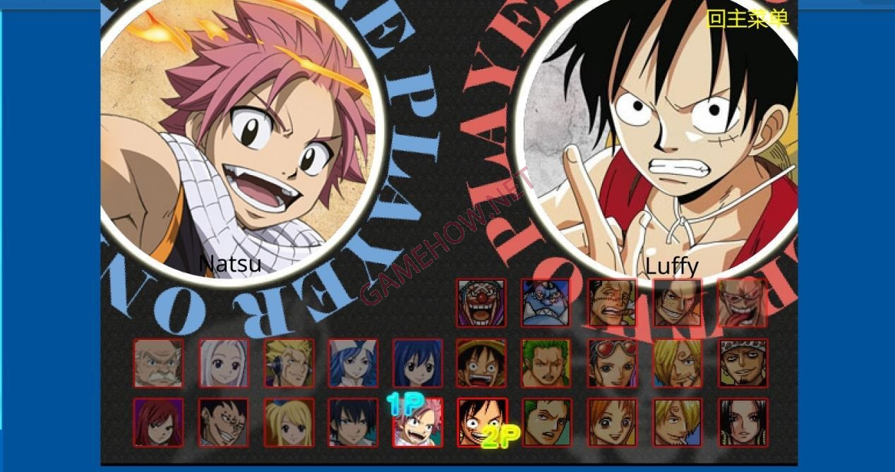 Chơi Game One Piece Vs Fairy Tail Online Hành Động Võ Thuật Cực Hay