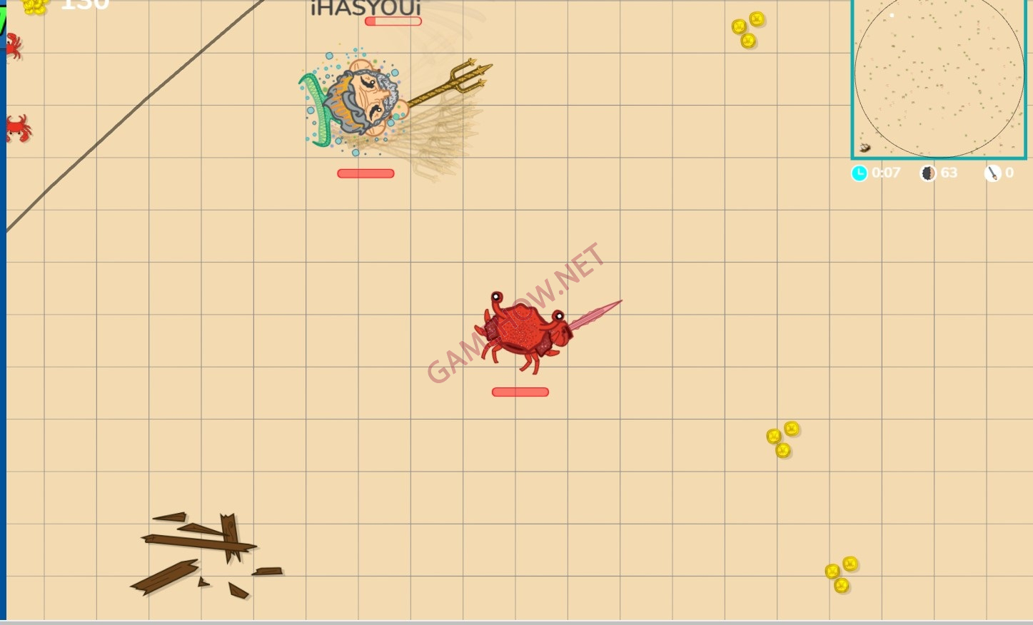 Chơi game YoHoHo io online sinh tồn đỉnh nhất hiện nay