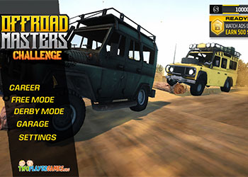 Chơi game bậc thầy đua xe địa hình 2 người cực kỳ thú vị