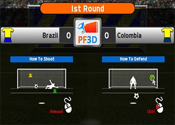 Chơi game sút phạt đền cúp thế giới online, trò chơi sôi động nhất