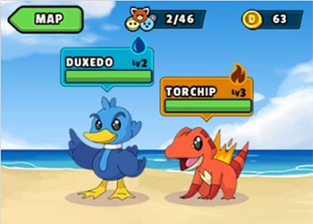 Chơi game pokemon go 4 online, trò chơi thu phục Pokemon cực hay