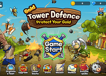 Chơi game gold tower defence online, trò chơi chiến thuật thủ thành hot hit