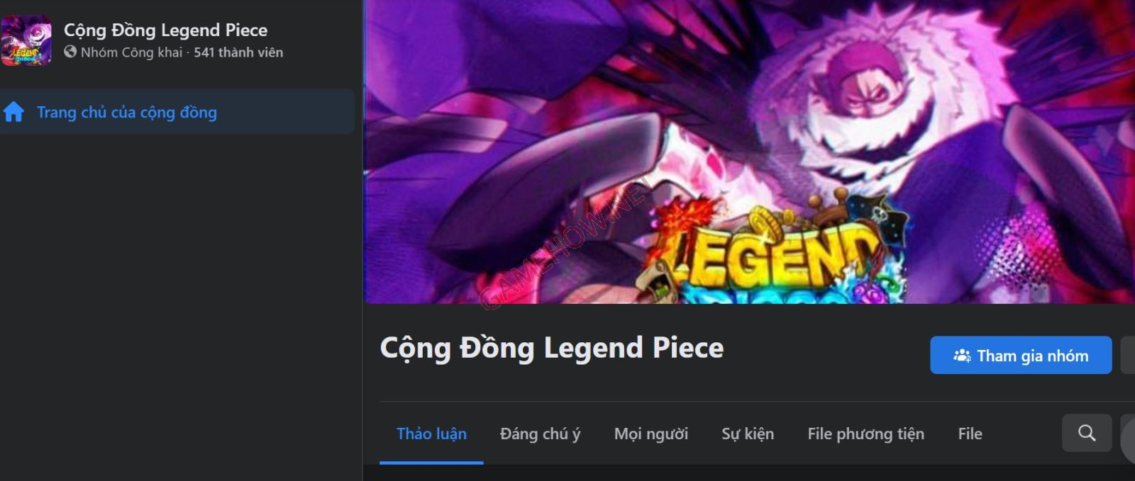 Giao dien group Legend Piece jpg