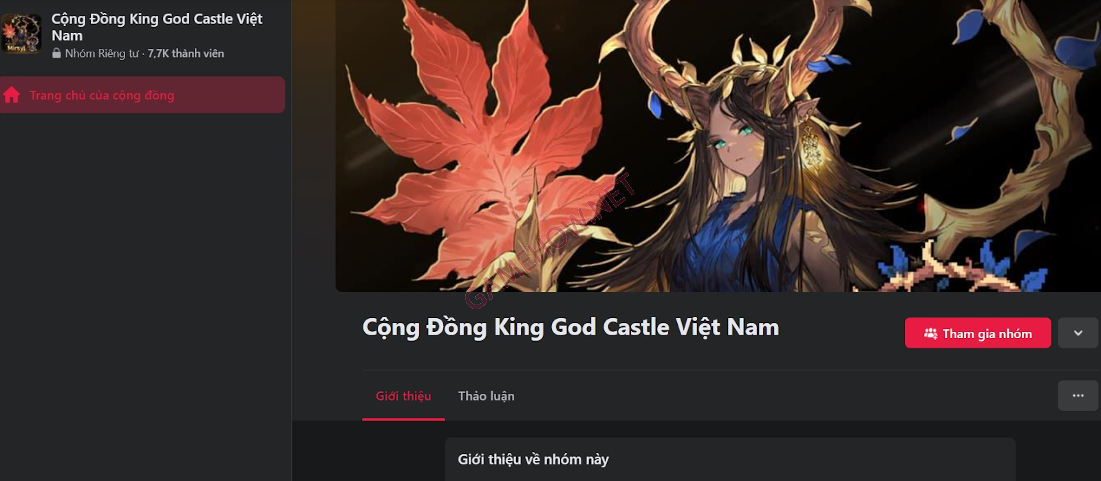 Giao dien group king god castle jpg