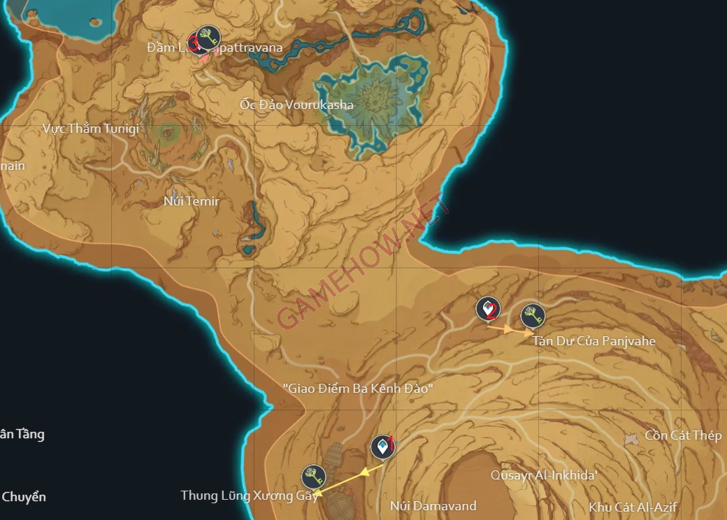 Den dia linh phia bac sa mac Sumeru jpg