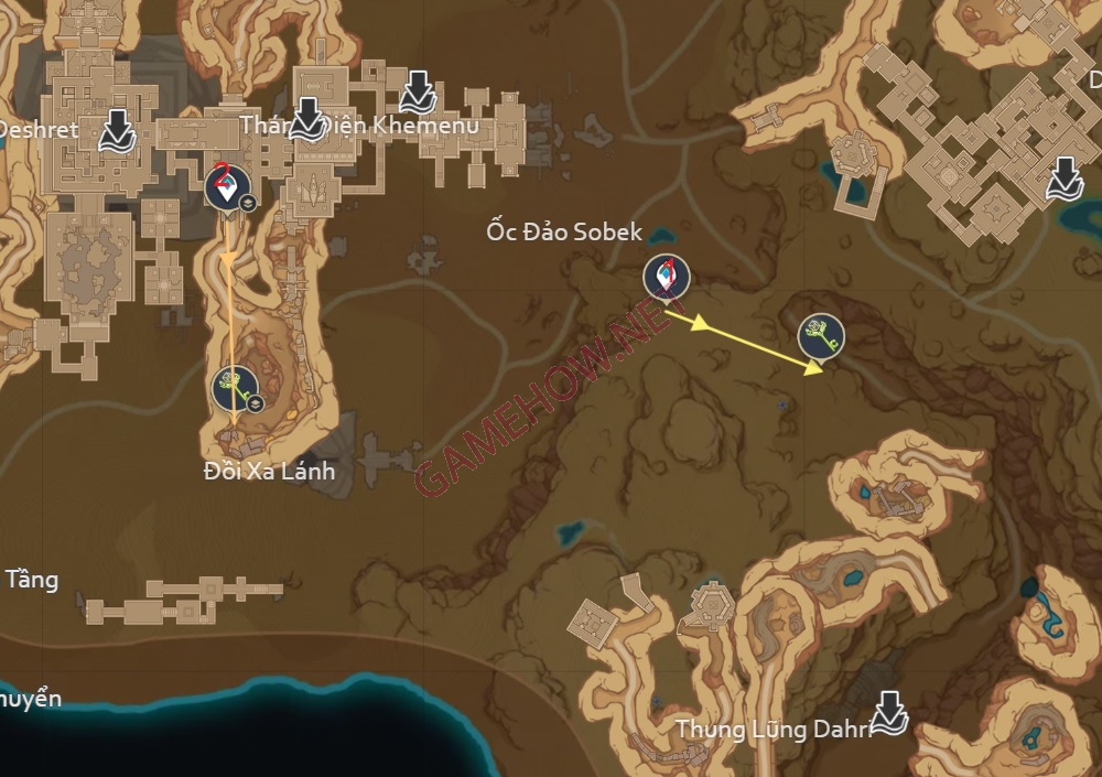 Den dia linh phia nam sa mac o Sumeru jpg