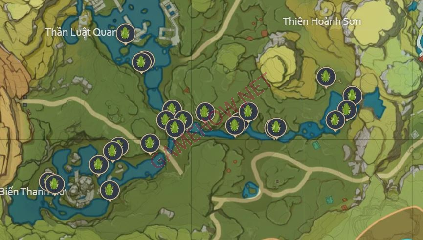 vi tri ech xanh genshin impact 9 jpg