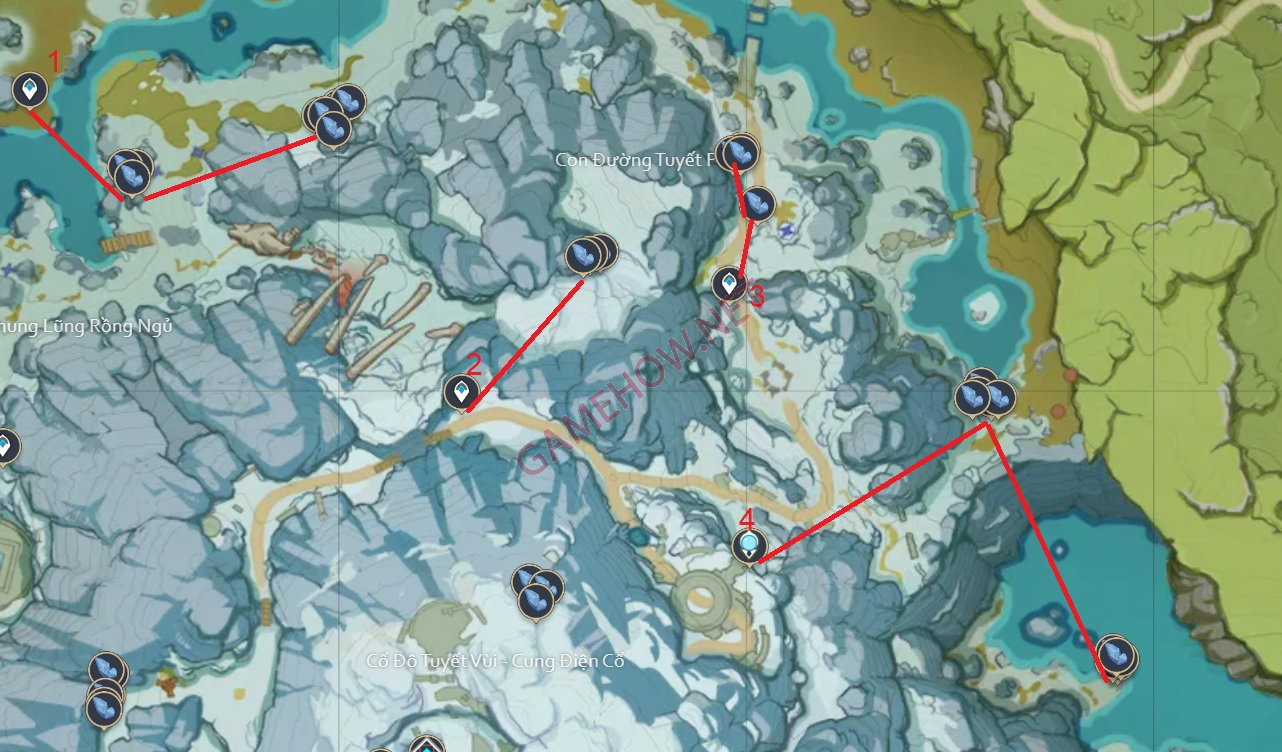 Quang tinh ngan phia dong Long tich tuyet son jpg