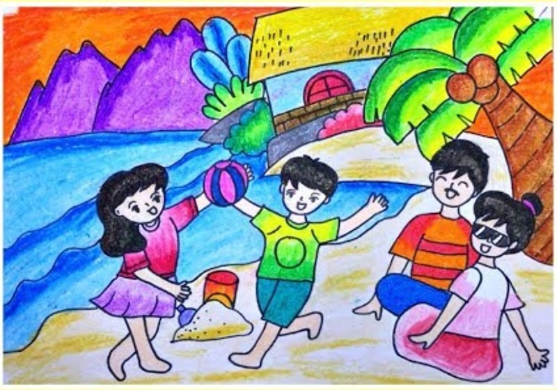 ve tranh gia dinh 12 jpg