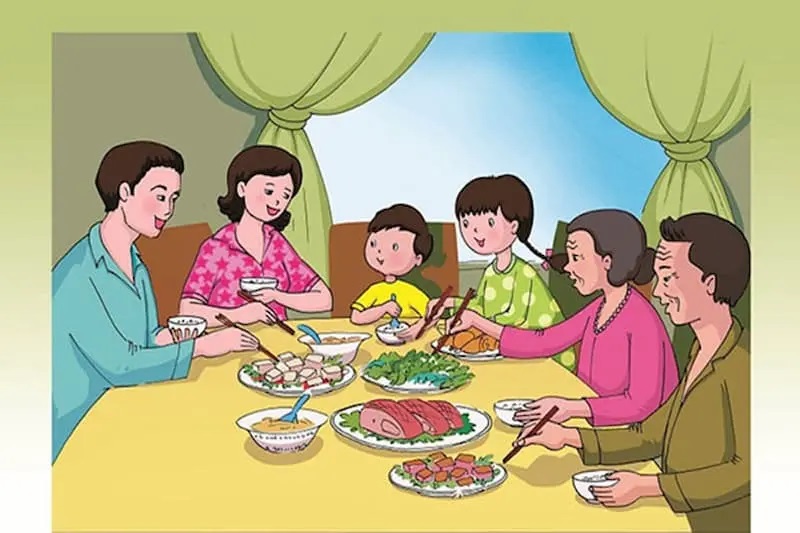 ve tranh gia dinh 13 jpg