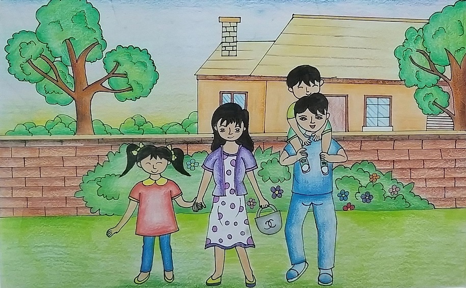ve tranh gia dinh 19 jpg