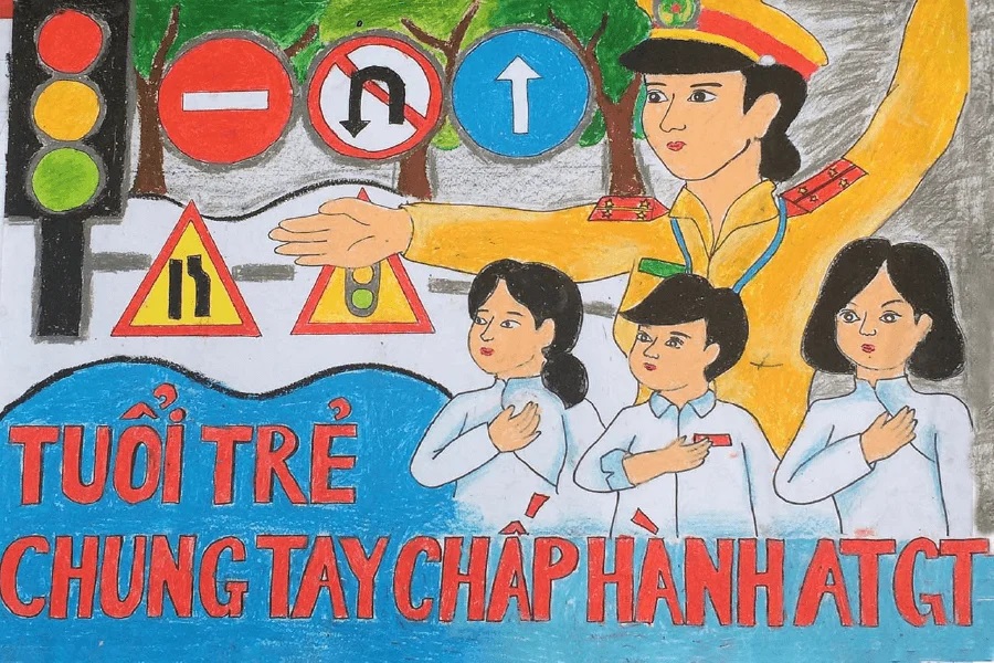 ve tranh an toan giao thong 5 1  jpg