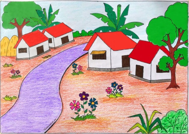 ve tranh chu de tu do 9 jpg