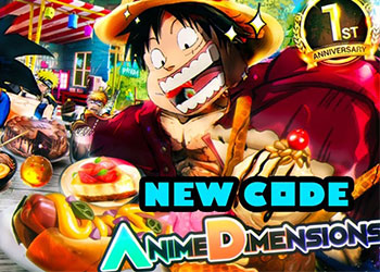 Code Anime Dimensions Simulator 2024, nhận đá quý, vật phẩm