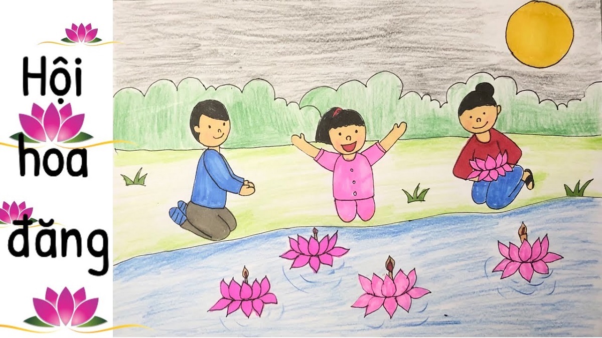 ve tranh de tai le hoi 10 jpg
