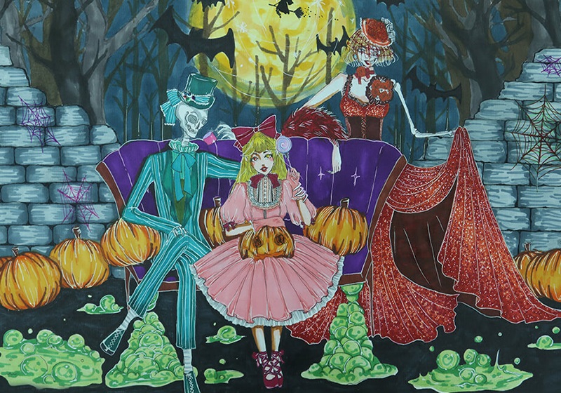 ve tranh de tai le hoi 22 jpg