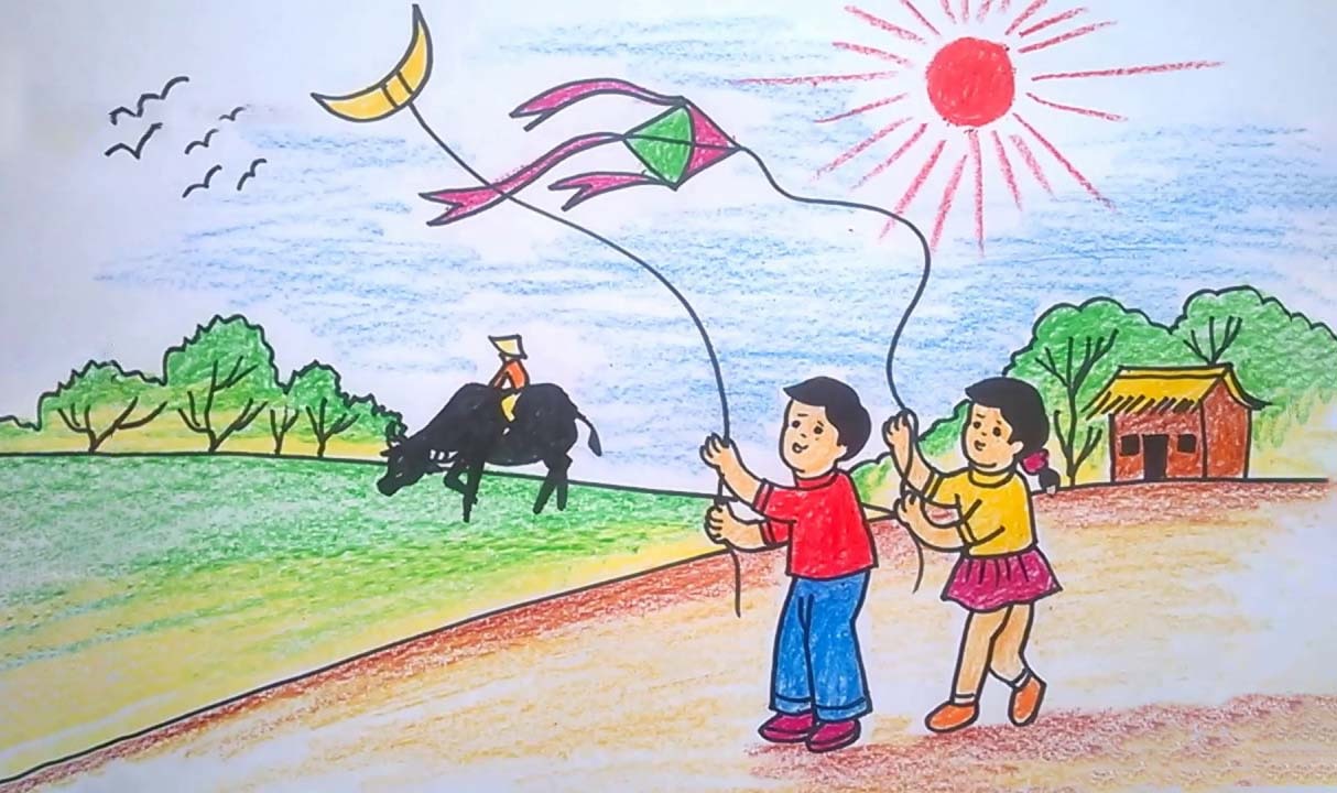 ve tranh tro choi dan gian 17 jpg