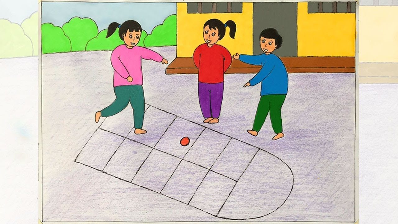 ve tranh tro choi dan gian 23 jpg