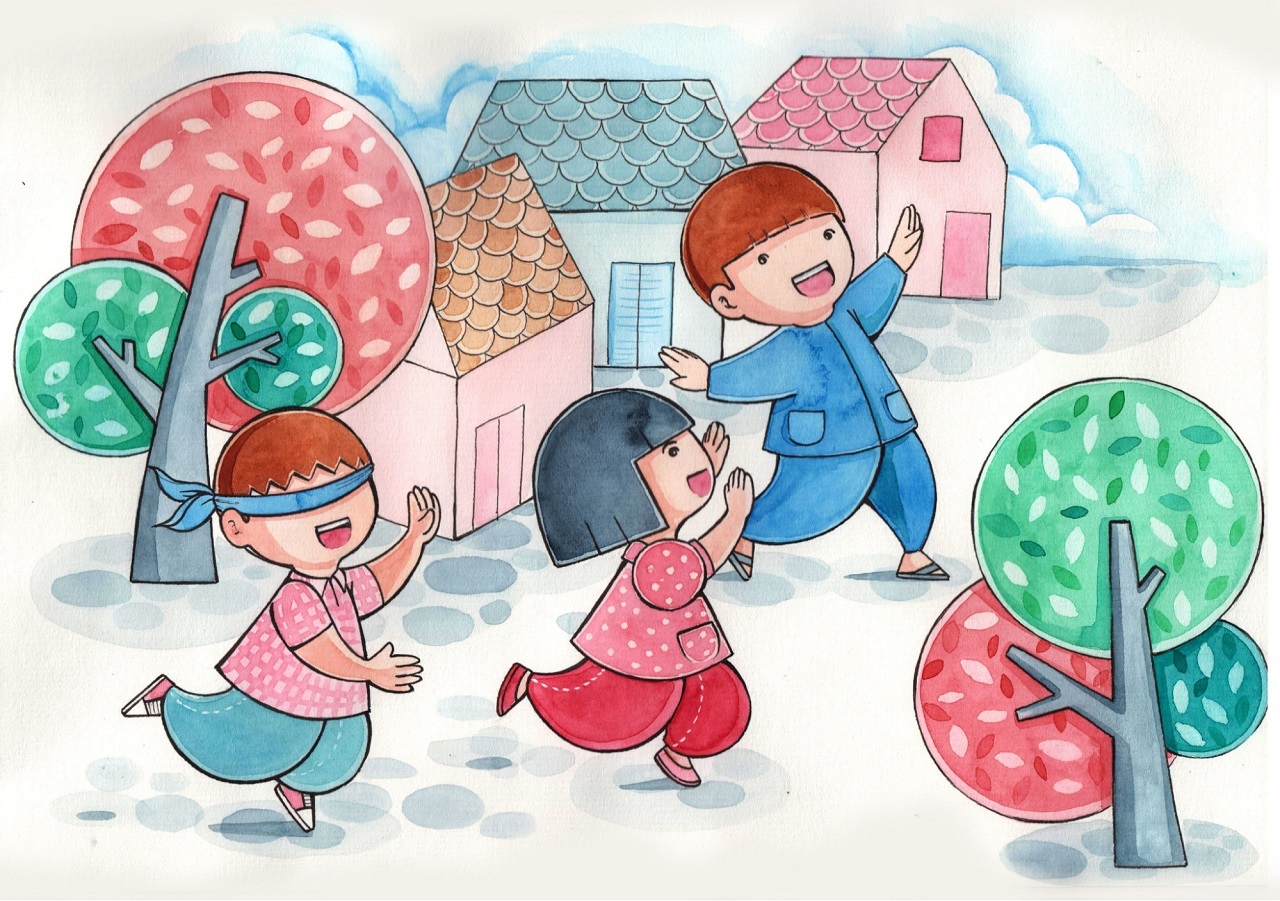 ve tranh tro choi dan gian 27 jpg