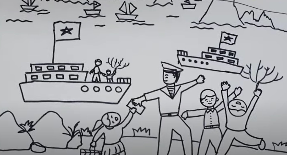 ve tranh bien dao que huong 21 jpg