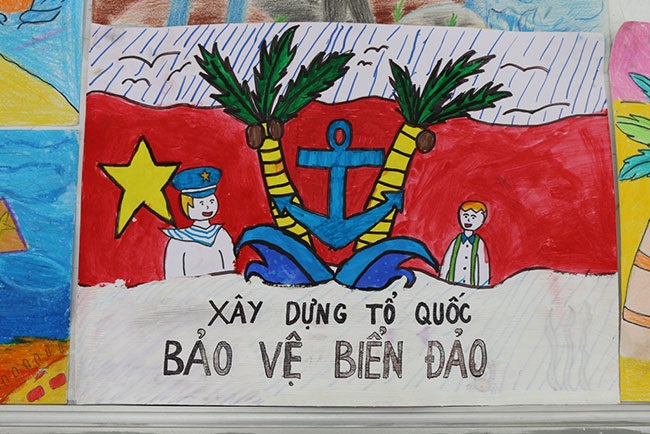 ve tranh bien dao que huong 6 jpg