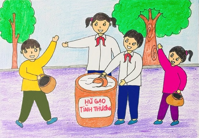 ve tranh thieu nhi lam viec tot 12 jpg