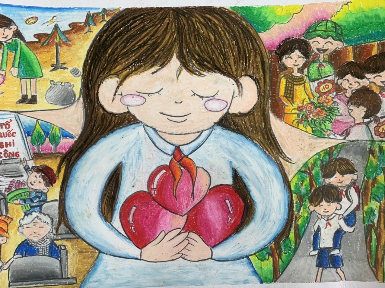 ve tranh thieu nhi lam viec tot 13 jpg