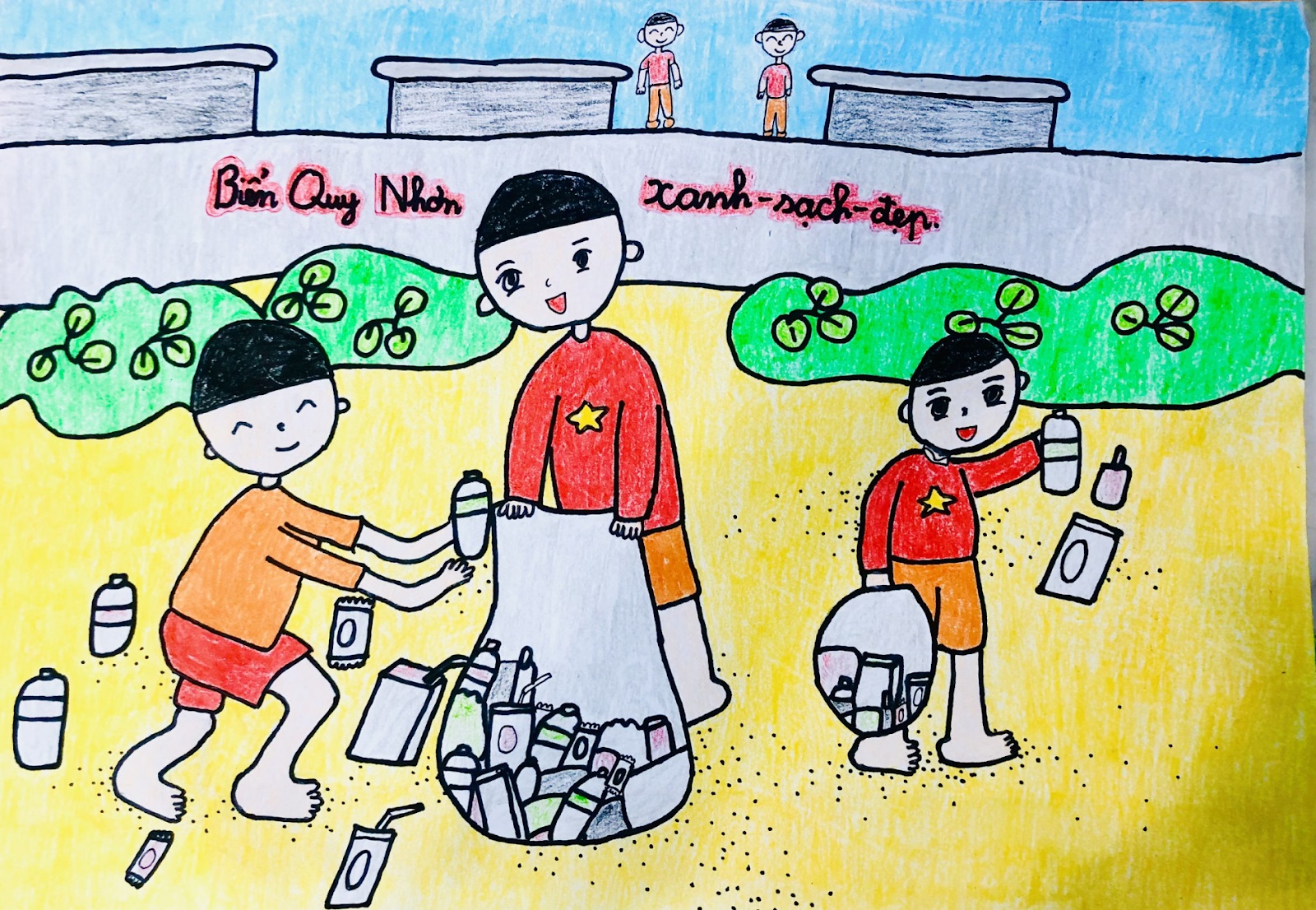 ve tranh thieu nhi lam viec tot 17 jpg