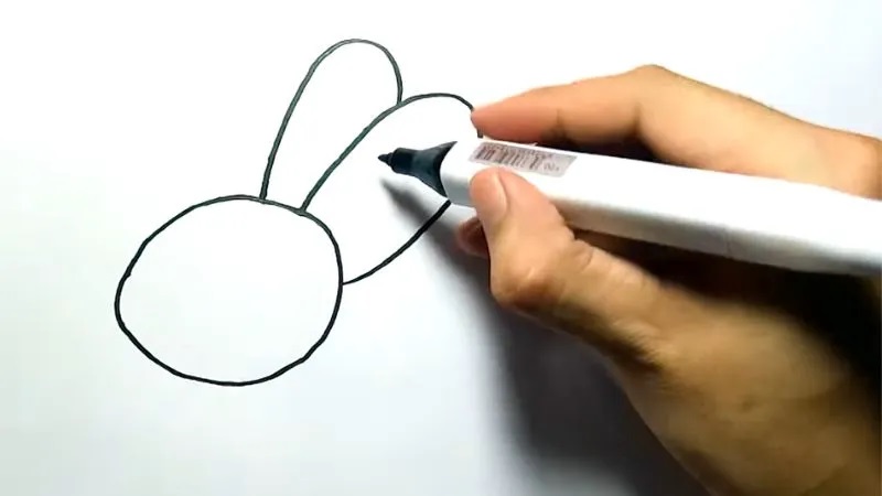 cach ve con tho 1 jpg