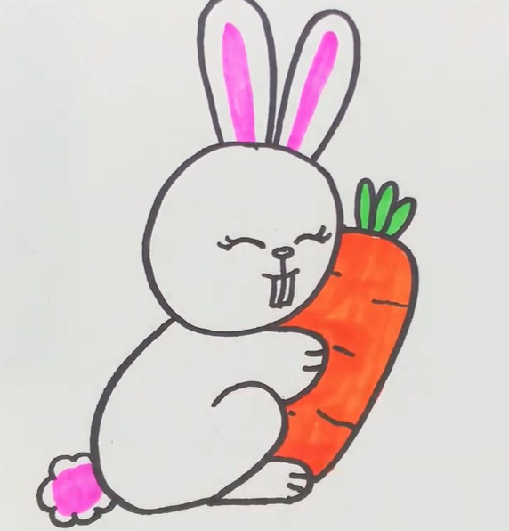 cach ve con tho 10 jpg