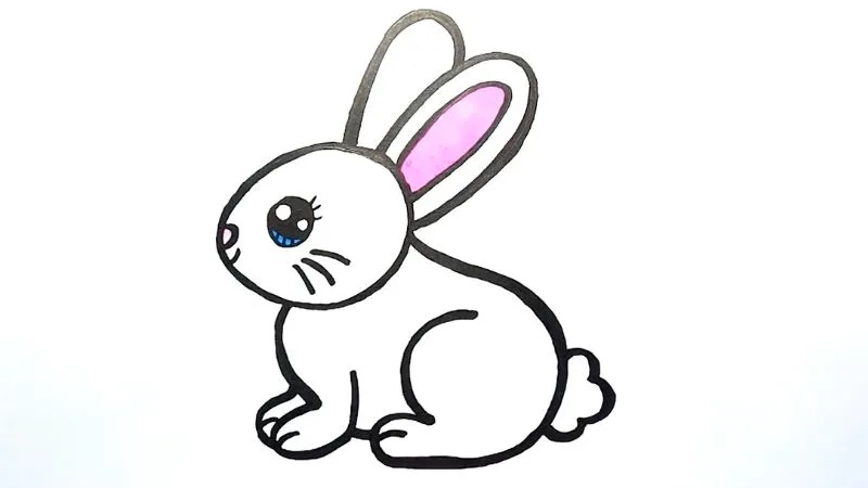 cach ve con tho 3 jpg