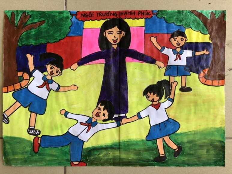 ve tranh truong em 15 jpg