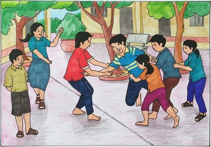 ve tranh truong em 21 jpg