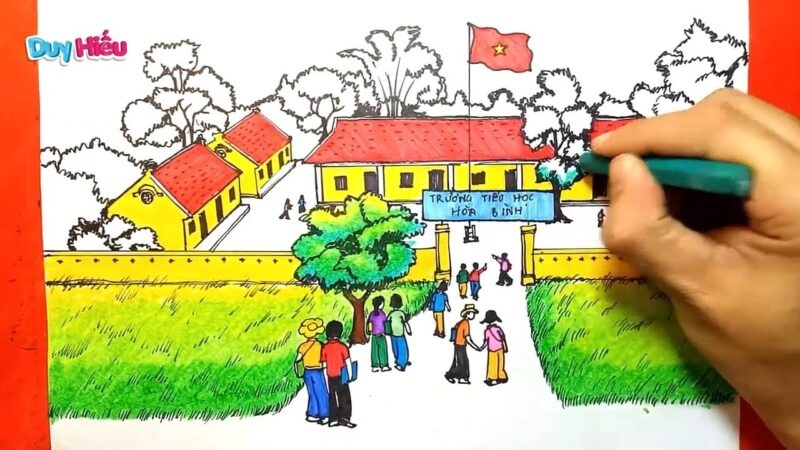 ve tranh truong em 3 jpg