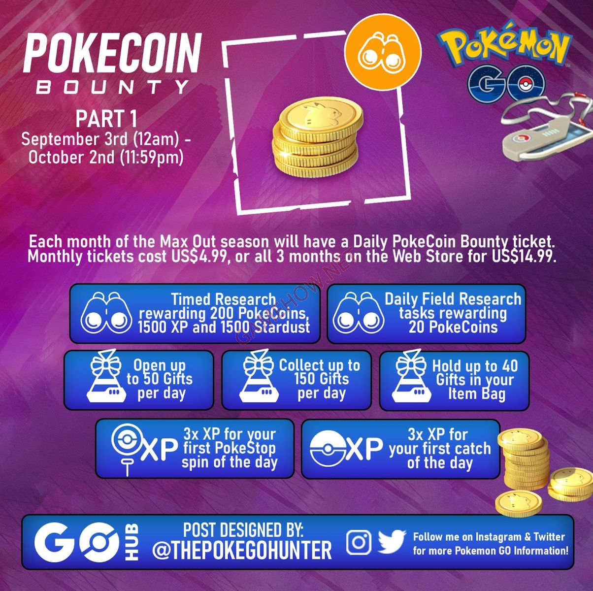 pokemon go ra mat ve thuong de game thu nhan pokecoin moi ngay 3 jpg