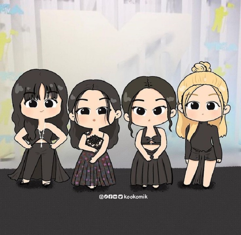 anh blackpink chibi 12 jpg