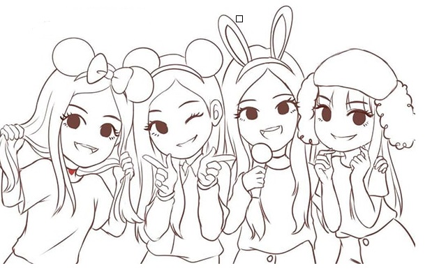 anh blackpink chibi 3 jpg